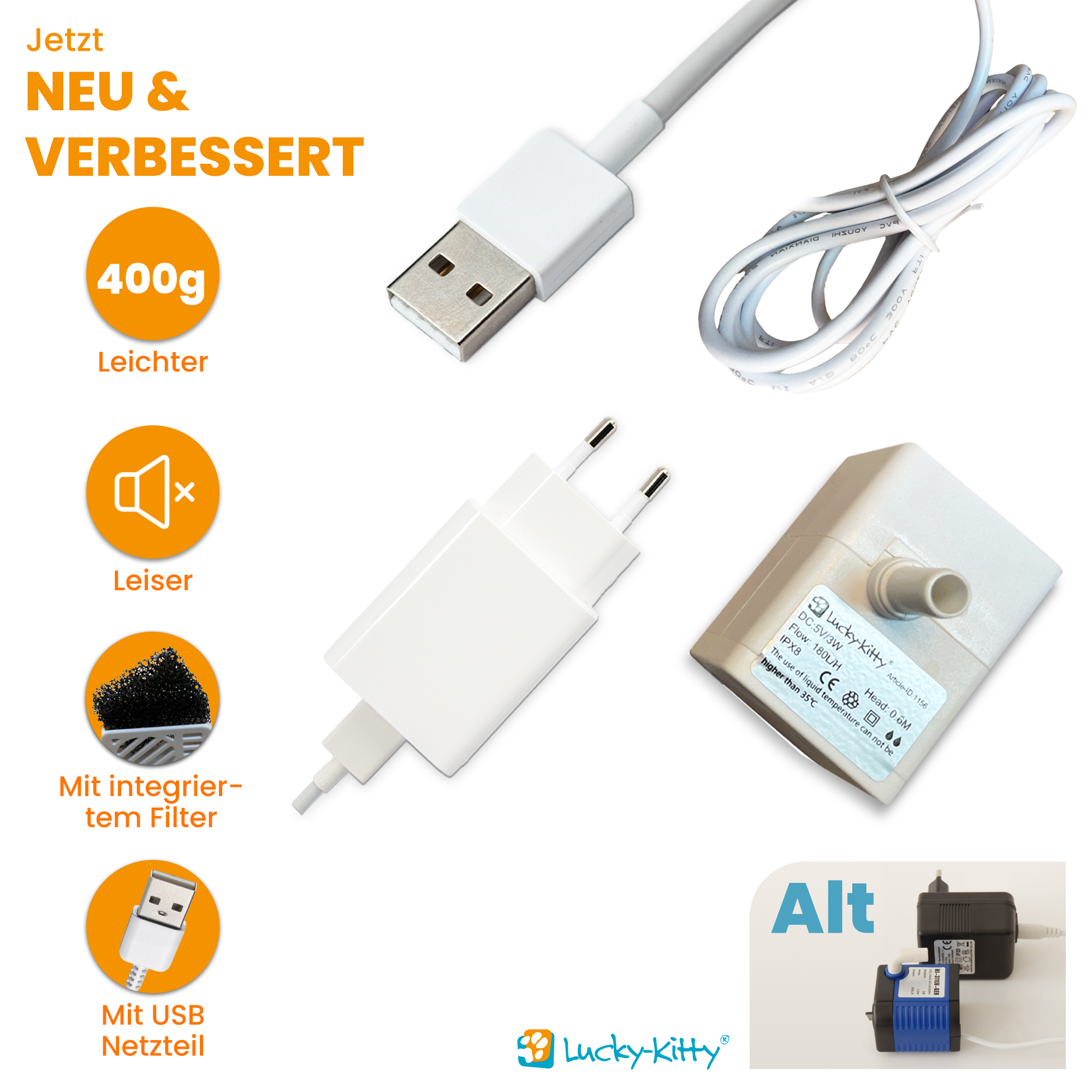 Micro Pump USB With Adapter