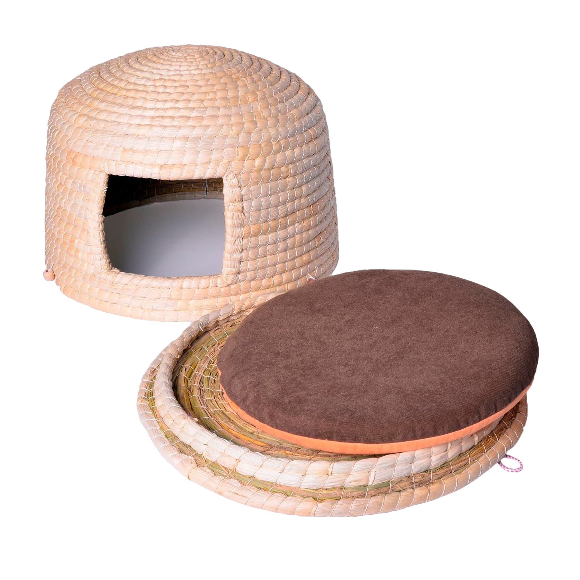 Katzenkorb "Neko-Chigura" (猫ちぐら) Traditionell Handgefertigt