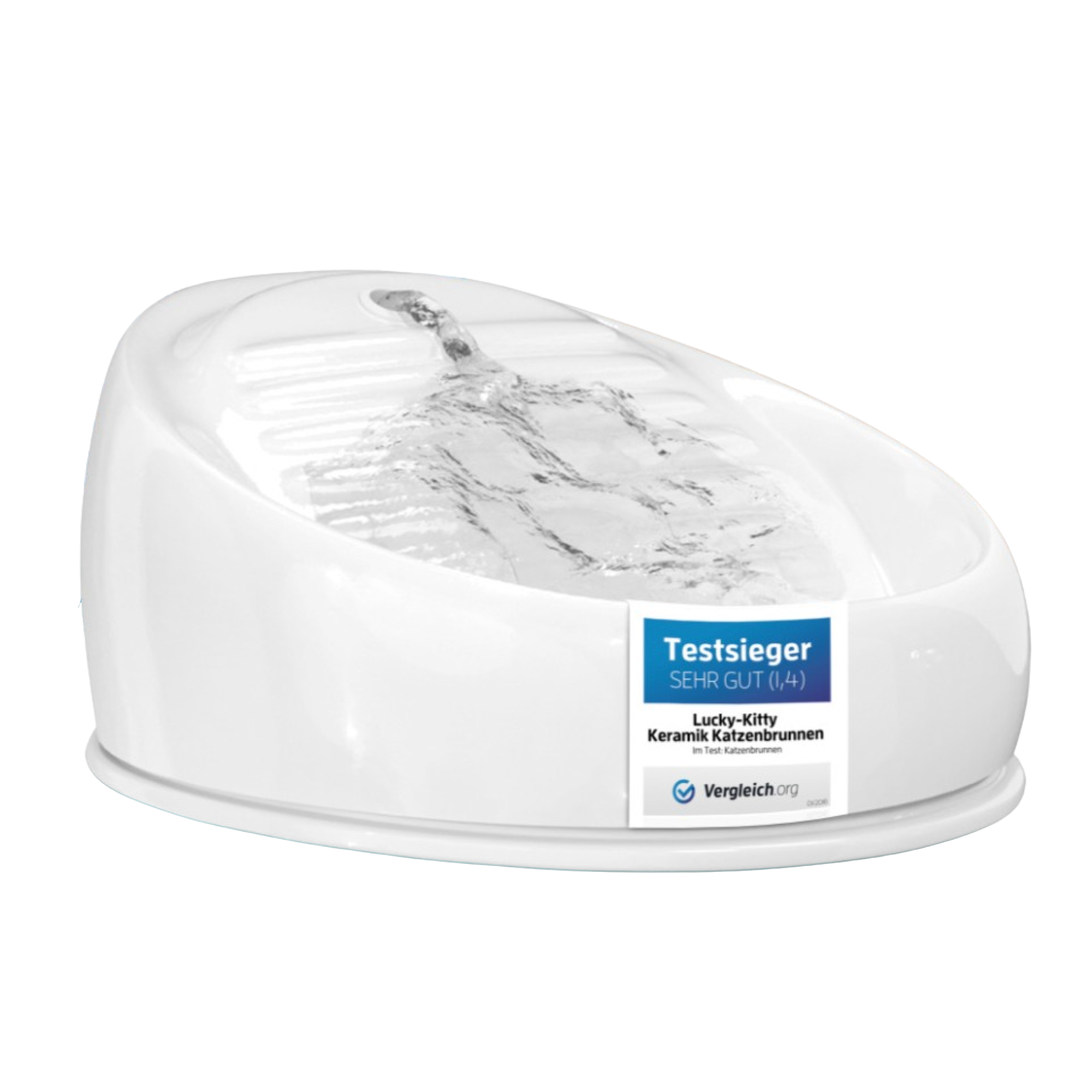 Katzenbrunnen Keramik (B-Ware)