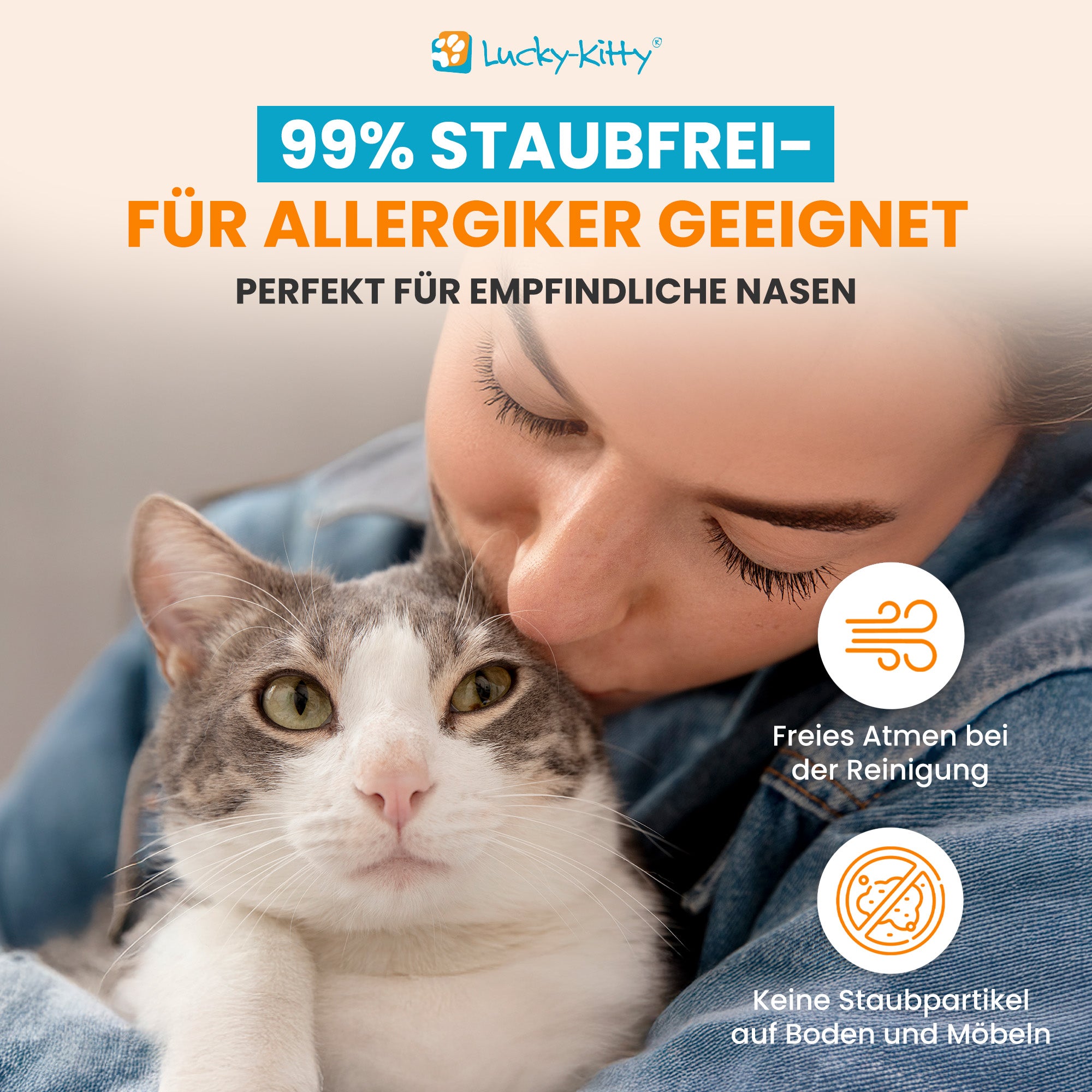 Katzenstreu "Natur pur" Sensitiv (Neu!)