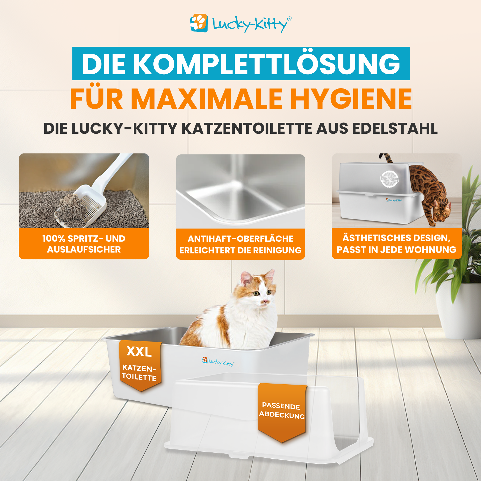 Katzenstreu "Natur pur" Sensitiv (Neu!)