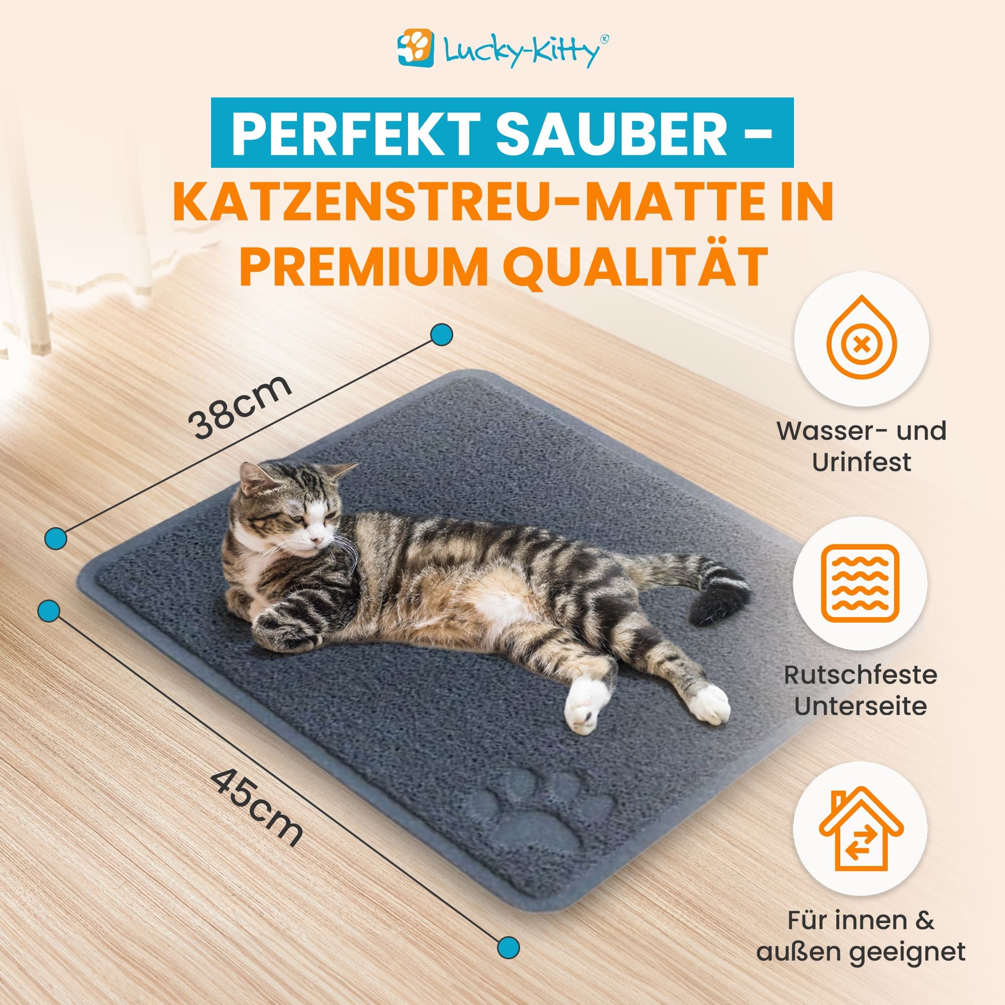 Cat Litter Mat Premium Quality
