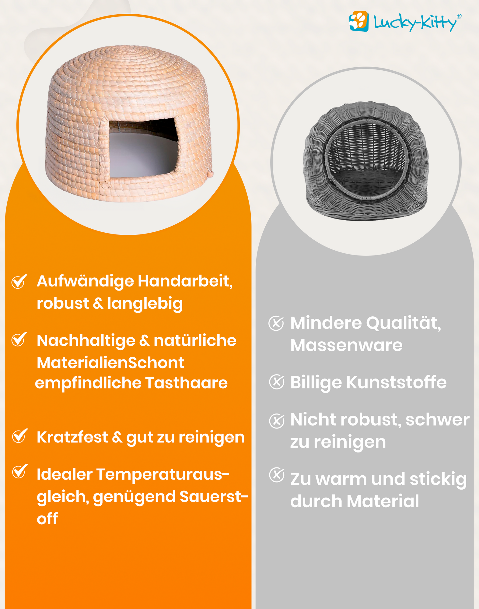 Liebeshöhle (inkl. Gratis Napf, Nassfutter, Maus)