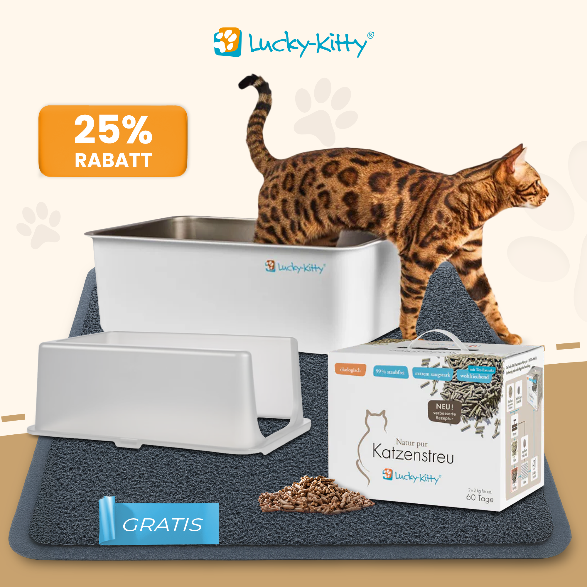 Himmlische Reinheit (inkl. Gratis Katzenstreu)