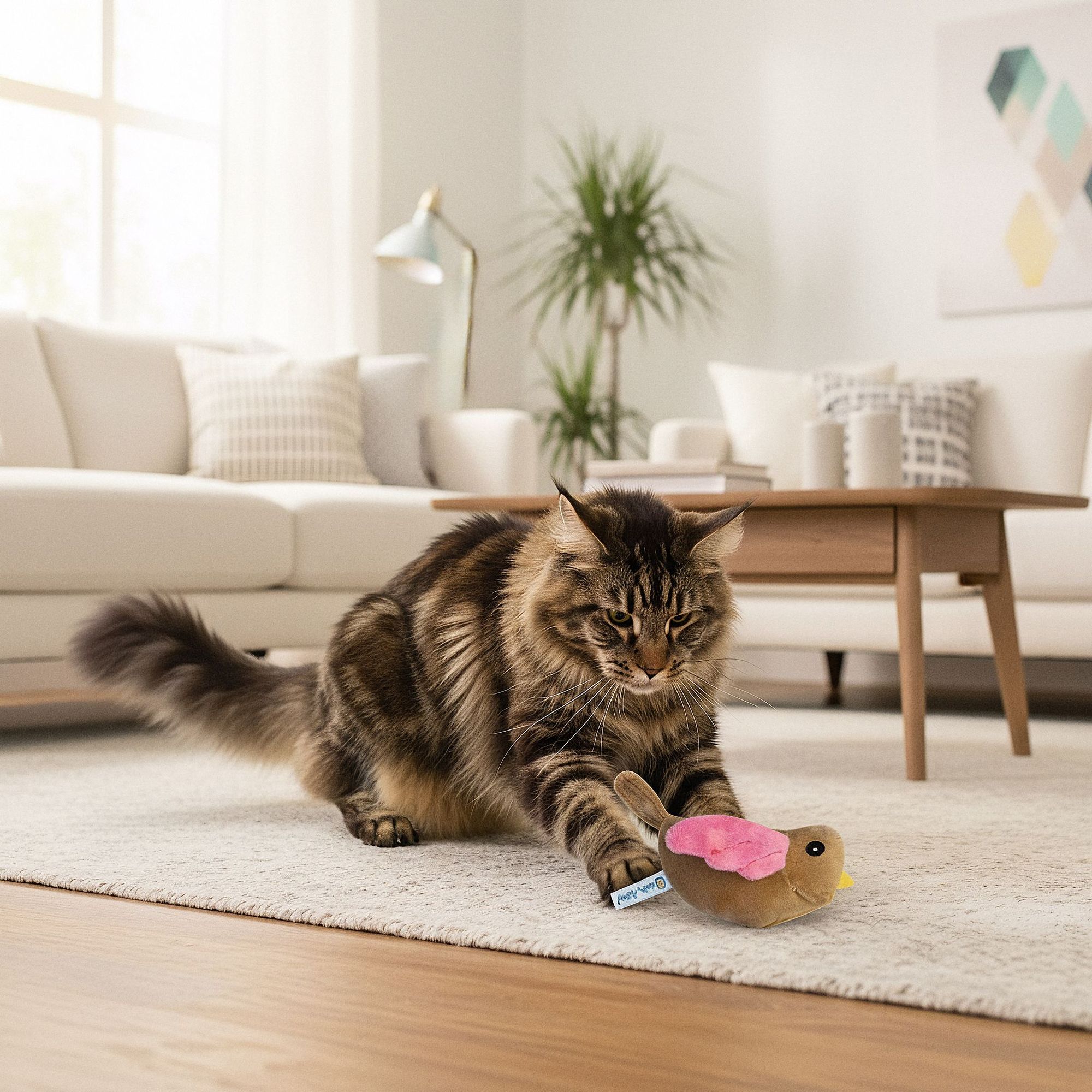 Vogel "Natur Pur" mit Katzenminze (Nachfüllbar!)