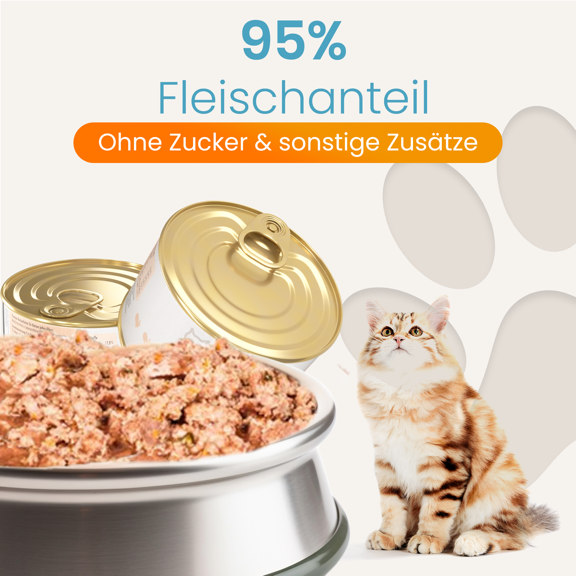 Katzenfutter Pute Premium-Qualität