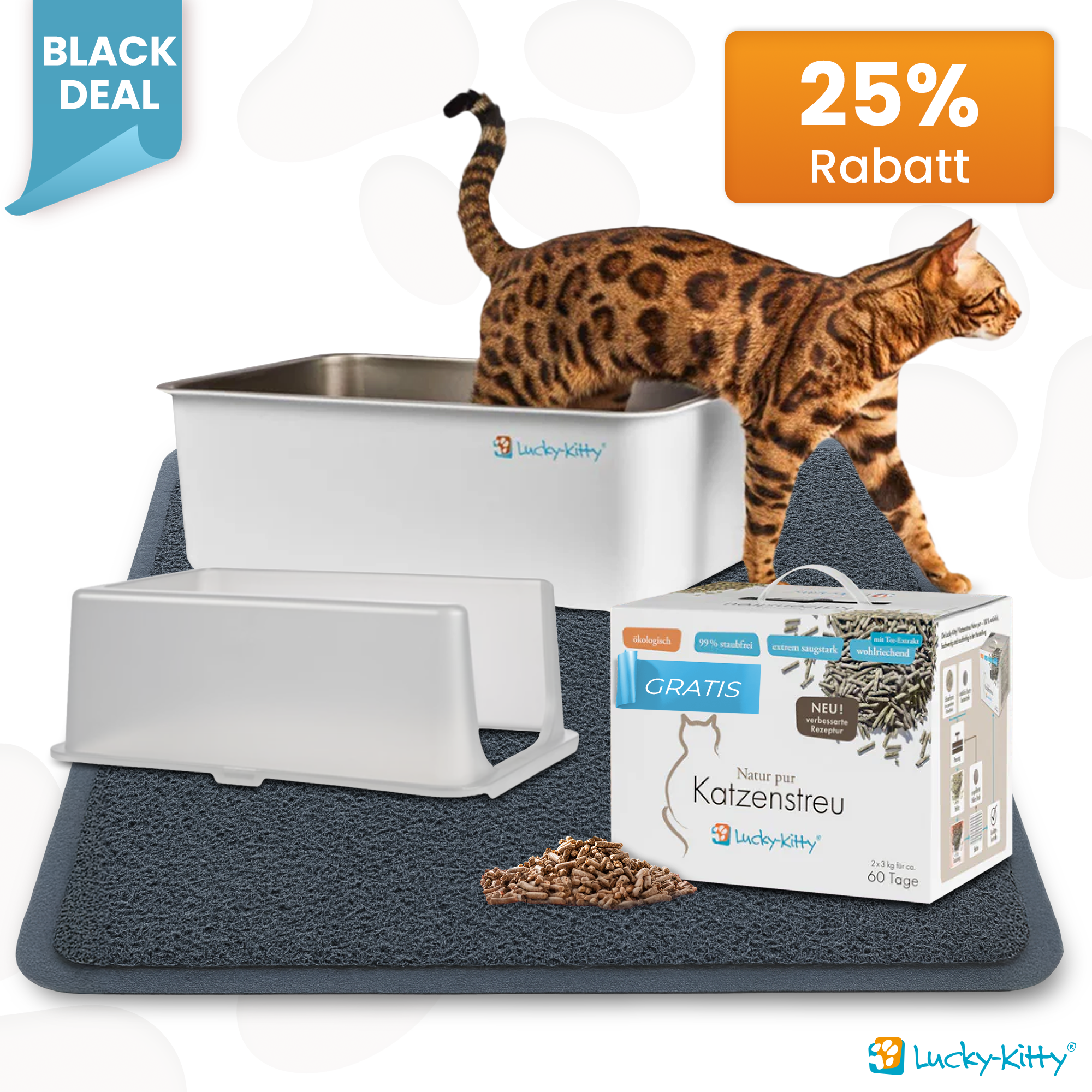 Himmlische Reinheit (inkl. Gratis Katzenstreu)