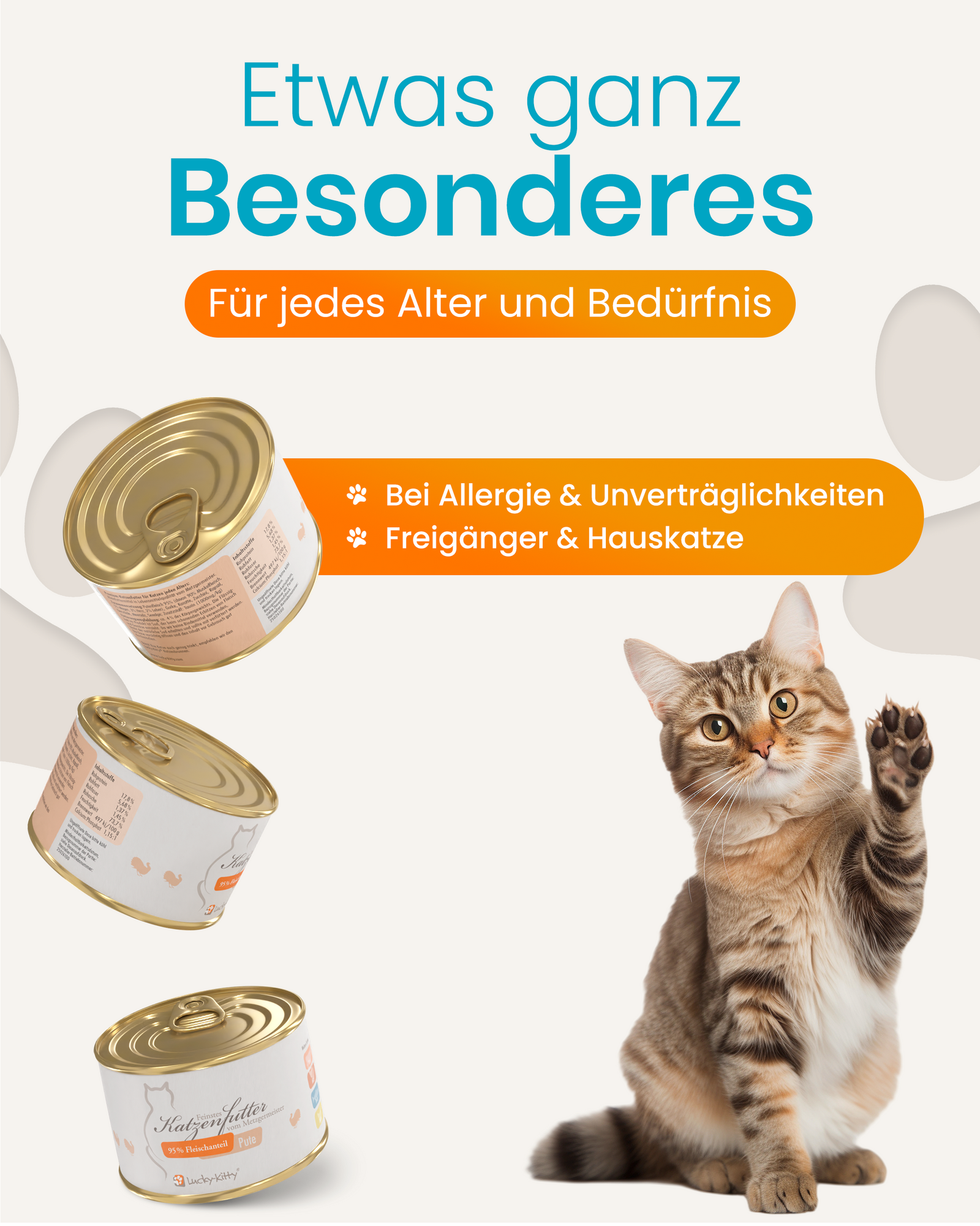 Katzenfutter Pute Premium-Qualität